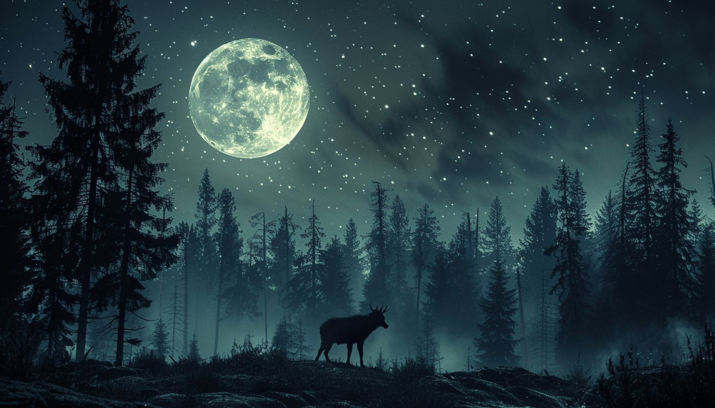 Animaux nocturnes secrets de la vie sauvage après le coucher du soleil